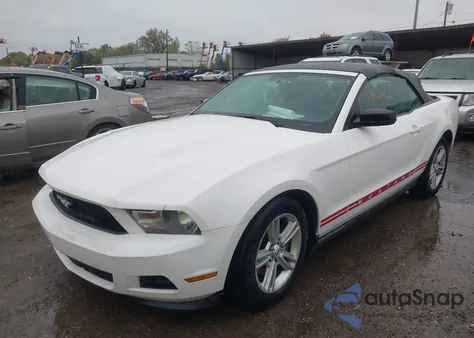 2012 Ford Mustang V6 из США, поврежденный, VIN 1ZVBP8EMXC5210575